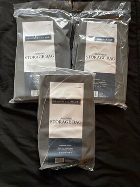 Gray Underbed Storage Bag - Pack of 3